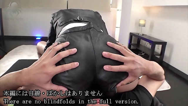 JAV美女たちの革フェラ～ライダーススーツと革パン短パンの甘美な素人娘たちが口内射精する