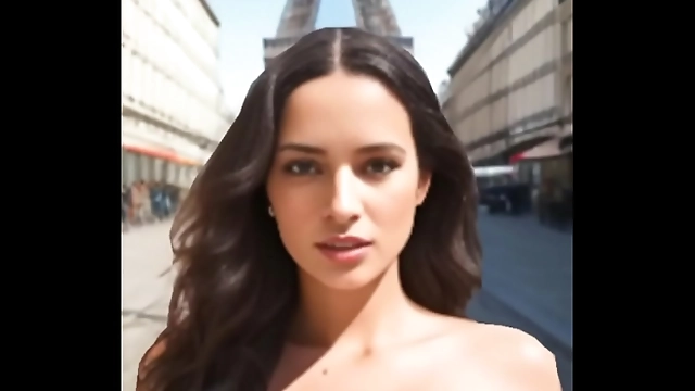 パリの街角で裸のJAV美女の魅力を体験する！